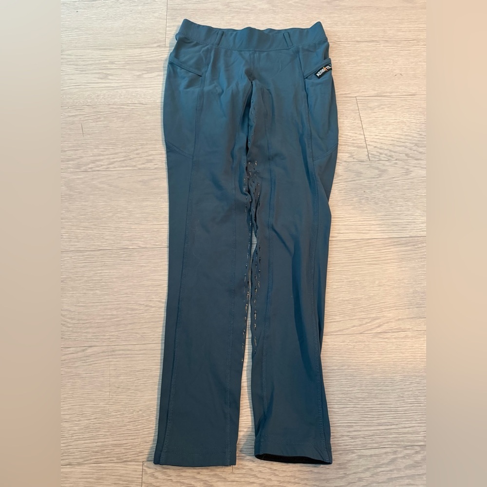 Kerrits Womens Riding Pants Equestrian Breeches Stretch Blue Size S